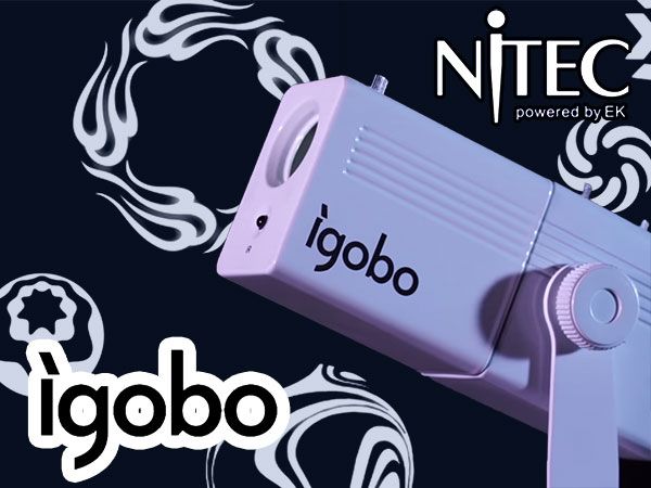 NiTEC のゴボプロジェクター「iGobo」好評販売中！