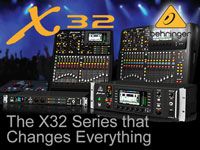 Behringer X32 ファミリーが遂にフルラインナップに！