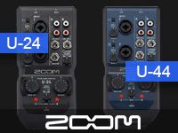 ZOOMのオーディオインターフェイス「U-24」「U-44」が発売！