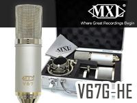 MXLコンデンサーマイク「V67G-HE」入荷！