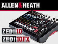 ALLEN&HEATH ニューモデルZEDi-10 / ZEDi-10FX入荷！