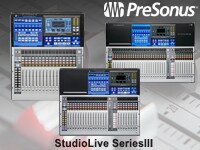 次世代デジタルミキサー Presonus StudioLive Series III 近日発売！
