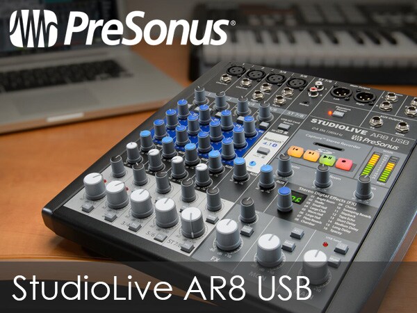 PRESONUS / StudioLive AR8 USBアウトレット品入荷！