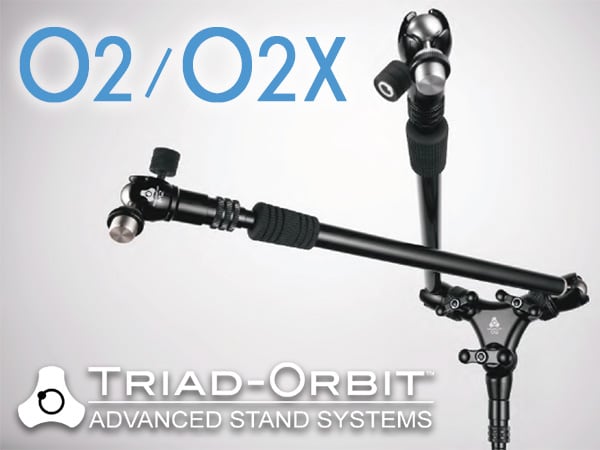 注目アイテムTriad-Orbitデュアルブームアーム「O2X」！