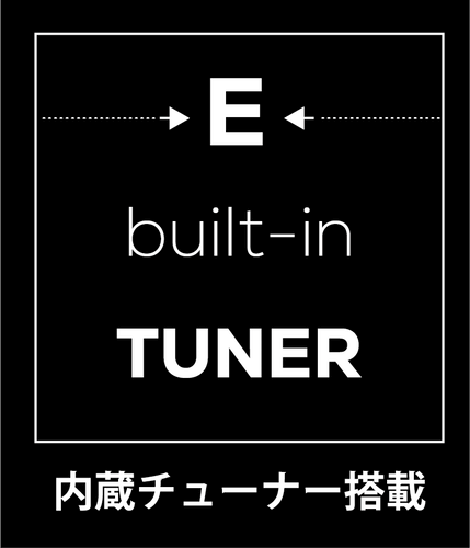 内蔵チューナー搭載