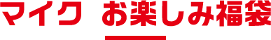 マイク お楽しみ福袋