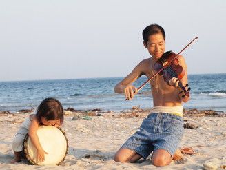 「潮騒と二つの音色」写真
