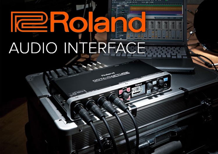 ROLANDのオーディオインターフェイスが選ばれ続ける理由