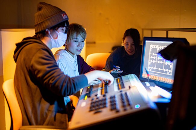 ライブ裏方の様子2