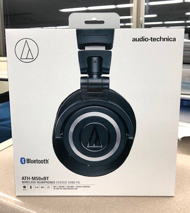 80%OFF!】 非常に良い audio-technica オーディオテクニカ ワイヤレス ヘッドホン ATH-M50xBT Bluetooth5.0  aptX AAC対応 ブラック