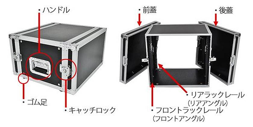 ラックトレーは傷歪みありますRocktronVelocity100、その他機材、ラックケース