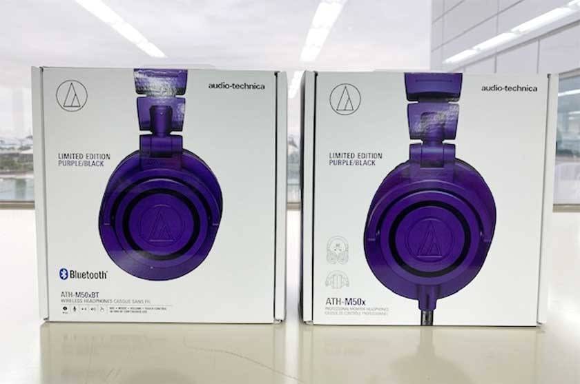 audio−technica ATH-M50XBT 限定色紫