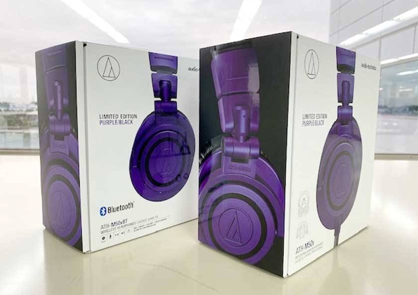 audio−technica ATH-M50XBT 限定色紫