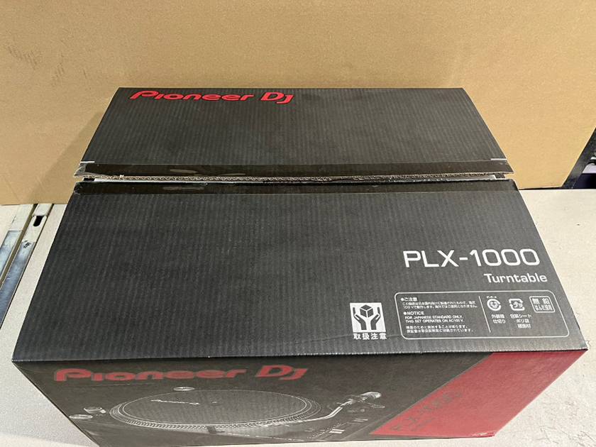 PLX-1000のパーツが入ってない!?』 ターンテーブルを買ったらまず確認