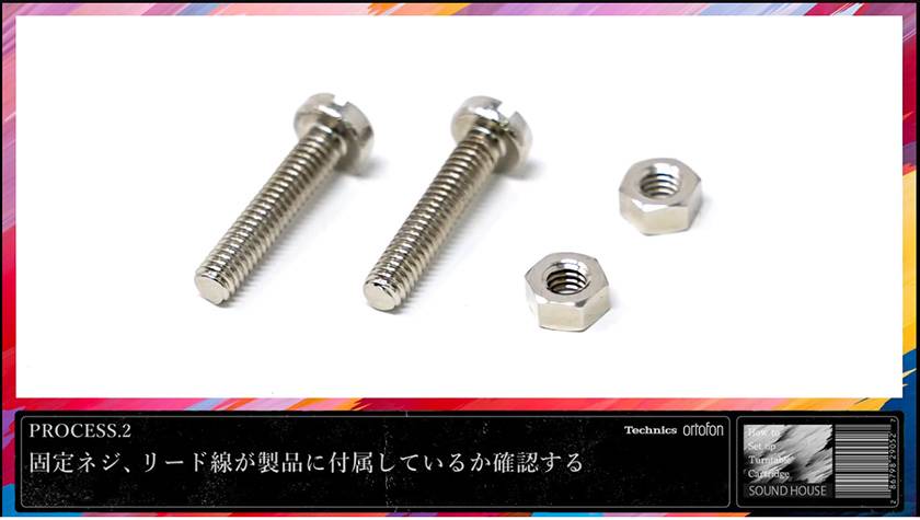 PROCESS.2 付属品の確認