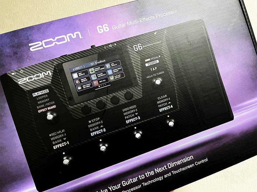 ZOOM ( ズーム ) / G6　マルチエフェクター