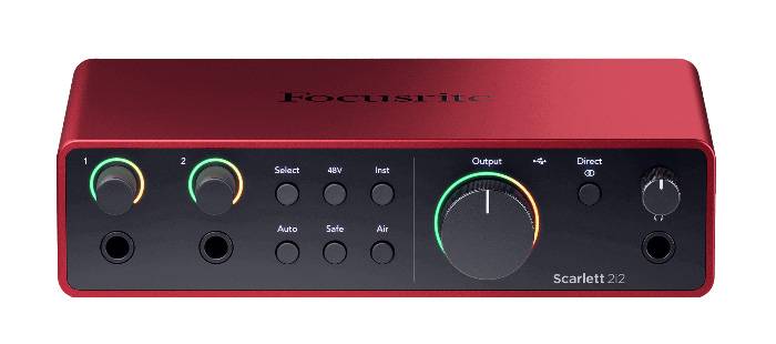 FOCUSRITE ( フォーカスライト ) / Scarlett 2i2 (gen. 4) オーディオインターフェイス
