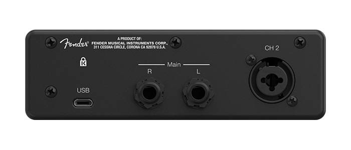 Fender Studio ( フェンダースタジオ ) / Quantum LT 2 USB-Cオーディオインターフェイス