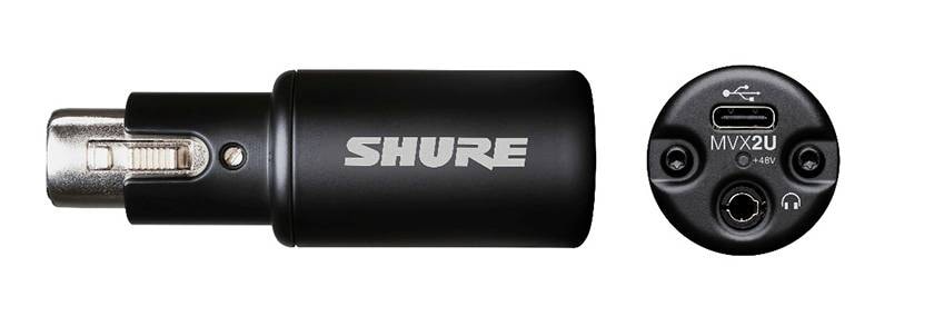 SHURE ( シュア ) / MVX2U Gen 2 デジタルオーディオインターフェイス