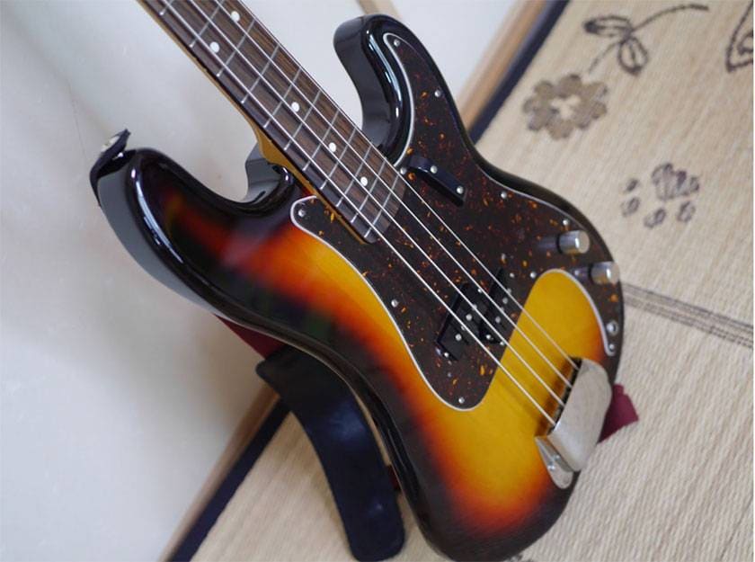 Fender HAMA OKAMOTO プレベ　【ネック裏サテン加工】