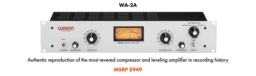 WARM AUDIO / WA-2A コンプレッサー