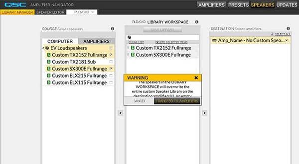 QSC PLDシリーズのスピーカープリセットにEV/SX300E、TX2152を追加してみた！！