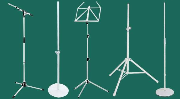 White stands