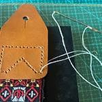 A Beginner in Leather Crafting Tried to Repair a Strap