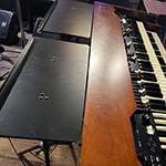The Playtech mini keyboard stand is incredibly convenient!