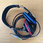 YAXI ( ヤクシー ) Studio Headphone DX ブルー&レッド stpad-DX YAXI ( ヤクシー ) Studio Headphone DX ブルー&レッド stpad-DX