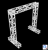 コの字型トラス脚付 - 詳細画像1へ