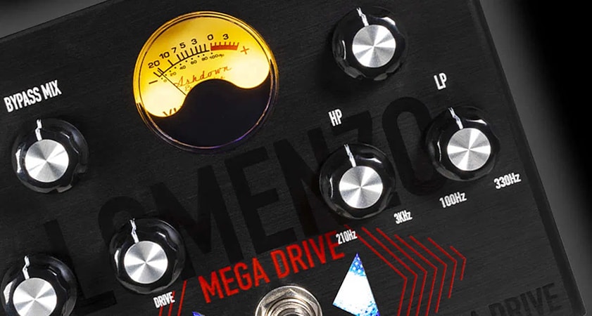 ASHDOWN LOMENZO MEGA DRIVE おすすめ エフェクター ディストーション