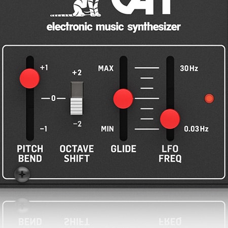 BEHRINGER CAT デスクトップ デュオフォニック アナログシンセサイザー