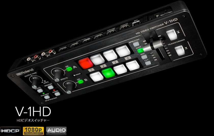 ローランド ROLAND V-1HD ビデオスイッチャー 定番 学生
