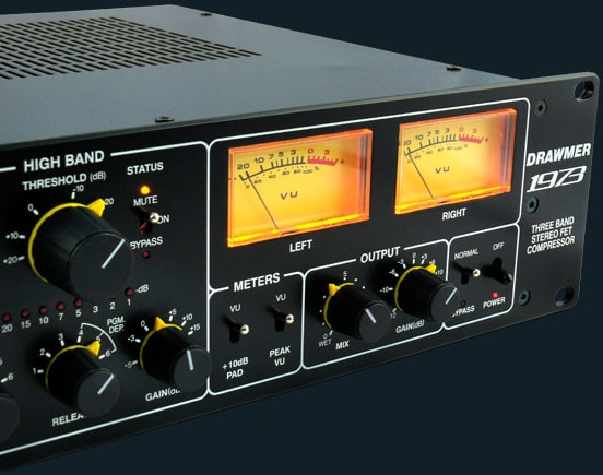 DRAWMER ( ドローマー ) 1973 3バンドステレオFETコンプレッサー DRAWMER ( ドローマー ) 1973 3バンドステレオFETコンプレッサー
