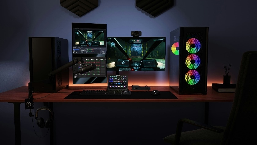 デュアルPC配信