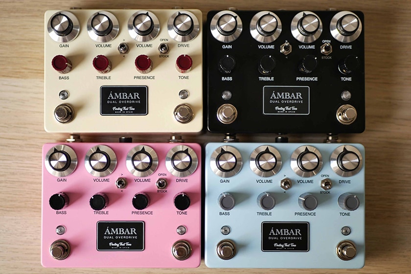 ギター Finding That Tone AMBAR/SONIC BLUE Finding That Tone / AMBAR Sonic Blue Dual Overdrive オーバー