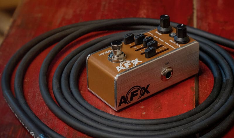 FISHMAN フィッシュマン　ギター　ベース　プリアンプ FISHMAN ( フィッシュマン ) AFX Pro EQ Mini Acoustic Preamp & EQ