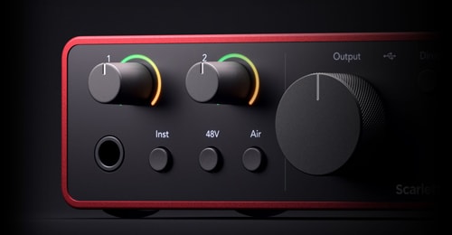 FOCUSRITE ( フォーカスライト ) Scarlett 2i2 (gen. 4) オーディオ
