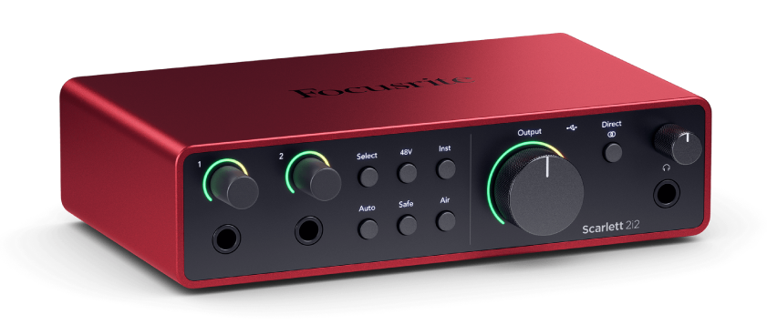 FOCUSRITE ( フォーカスライト ) Scarlett 2i2 (gen. 4) オーディオ