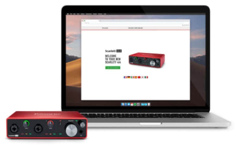 FOCUSRITE ( フォーカスライト ) Scarlett 4i4 (gen. 3) USBオーディオ