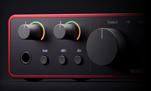 FOCUSRITE ( フォーカスライト ) Scarlett Solo (gen. 4) オーディオ