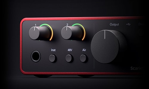 FOCUSRITE ( フォーカスライト ) Scarlett Solo (gen. 4) オーディオ