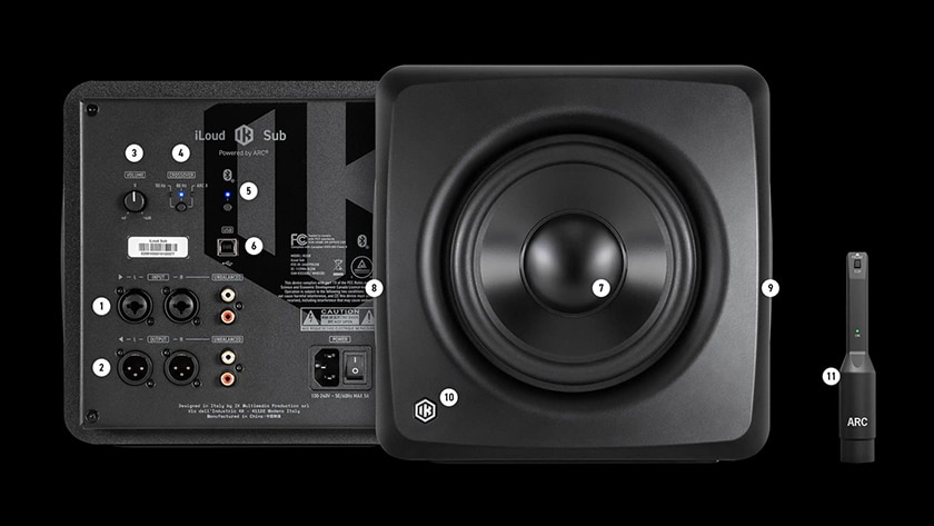 IK MULTIMEDIA ( アイケーマルチメディア ) iLoud Sub 送料無料