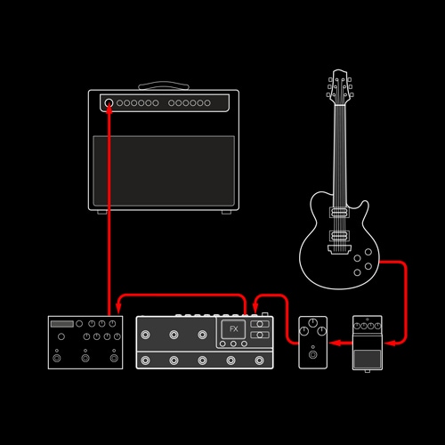 Line6 HX Stomp XL HELIX マルチエフェクター アンプシミュレーター