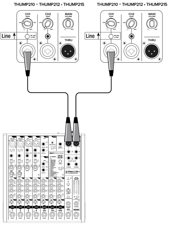 ステレオ使用時