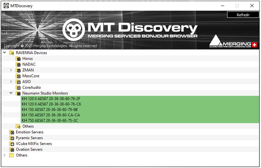 MERGING TECHNOLOGYのMT Discooveryソフトウェア