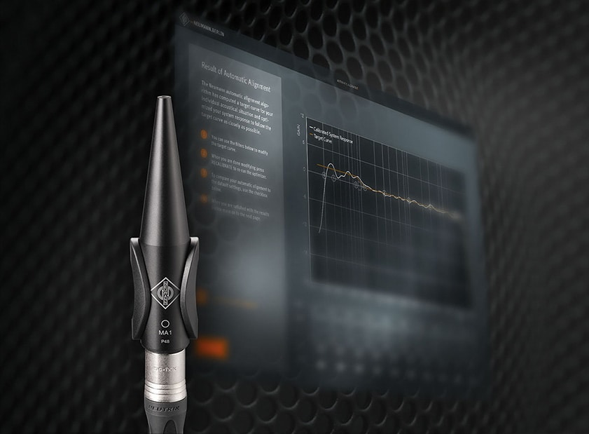 MA 1測定用マイクと専用ソフトウェア