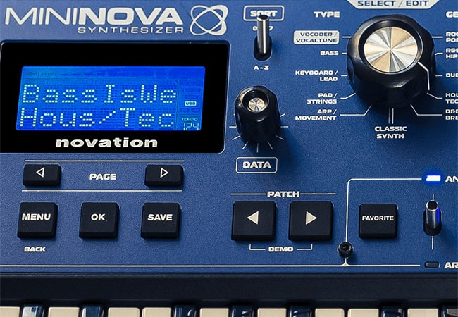 NOVATION ( ノベーション ) MiniNova ウェーブテーブルシンセ 送料無料