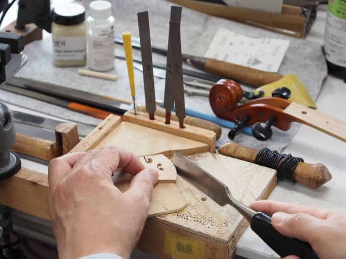 駒調整、チューニングを行い出荷